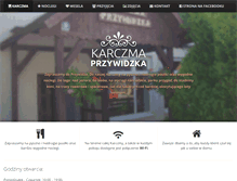 Tablet Screenshot of karczmaprzywidzka.pl